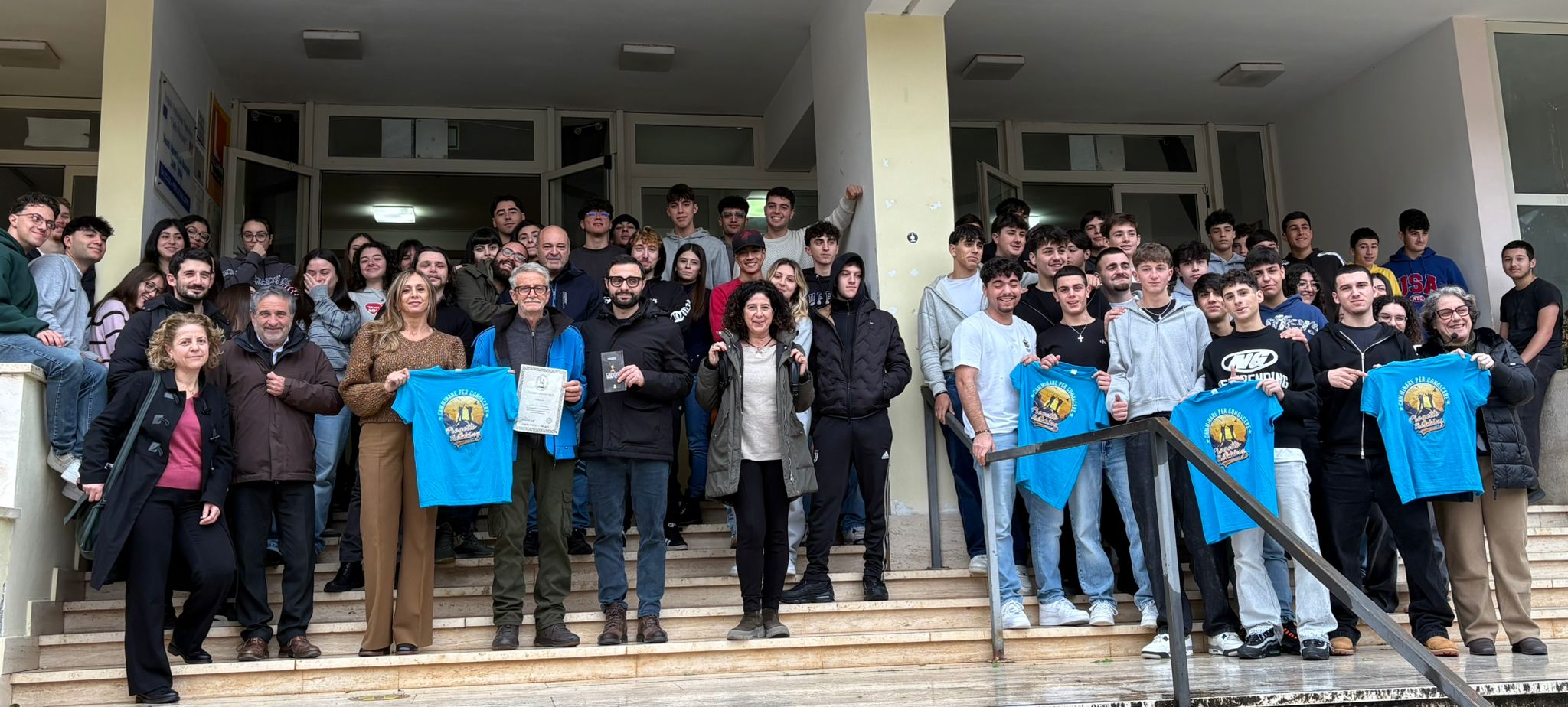 Progetto Trekking “Camminare per conoscere” – il Pisacane ha completato il cammino di San Nilo